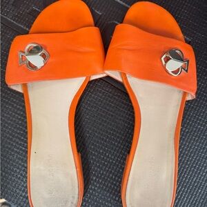 Kate Spade Orange Sandals Vibrant Summer Style